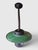 Outdoor wall light, gooseneck style Reflector diameter approximately 25 cm Depth 41 cm In good condition / Rust has been...