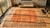 Textile 1890s Orange Solid Rustic Antique Sultanabad Persian Rug 12'4" X 16'0" Handknotted Wool Carpet For Sale - Image 7 of 9