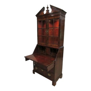 Drexel 18th Century Series Rosewood Secretary Desk For Sale