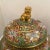 Early 20th Century Early 20th Century Large Japanese Cloisonne Lidded Jar Urn - a Pair For Sale - Image 5 of 11