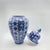 Handmade Ceramic Grand Shah Jar (60cm) Baba Nakkas Style Rumi & Hatayi Blue White Floor Vase For Sale - Image 6 of 7