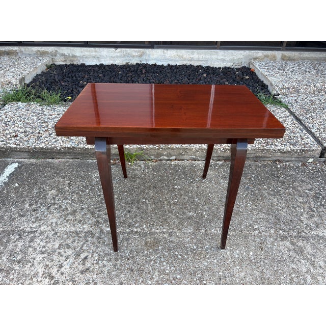André Arbus 1930s French Art Deco Game Table For Sale - Image 4 of 17