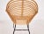 Wood Dutch Rattan Lounge Chair from Rohe Noordwolde, 1950s For Sale - Image 7 of 14