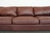 Brown Pottery Barn Turner Roll Arm Leather Sofa For Sale - Image 8 of 15