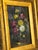 Brown Pair of 20th Century Oil on Board Floral Still Life Paintings in Giltwood Frames For Sale - Image 8 of 12