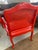 18th Century Louis XV Fauteuils in Hollywood Regency Coral- A Pair For Sale - Image 14 of 14