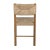 Noir NOIR Franco Side Chair, Teak with Synthetic Woven For Sale - Image 4 of 6