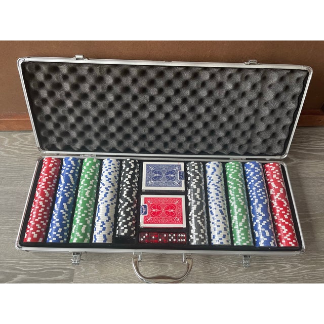 Wood Wood Folding Game Table For Sale - Image 7 of 9