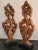 Vintage 1960s Teak Modernist Sculptures - a Pair For Sale - Image 12 of 12