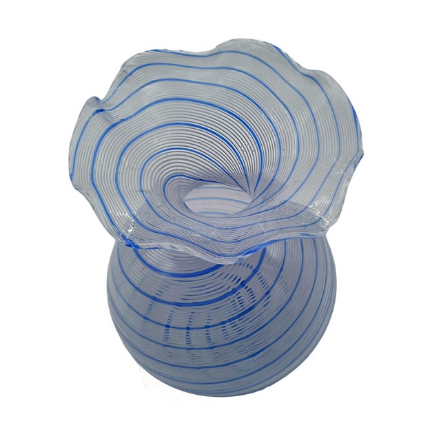 Murano Glass Vase by Dino Martens for Aureliano Toso, Italy 1950s For Sale - Image 4 of 6