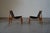Black Chimney Chairs by Franz Xaver Lutz, Germany, 1950s, Set of 2 For Sale - Image 8 of 15