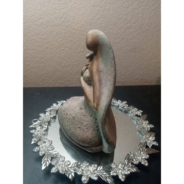 1950s Gorgeous Artist Signed Nolan Raku Figurine For Sale In Dallas - Image 6 of 8