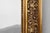 20th Century Baroque Square Giltwood Mirror, 1950s For Sale - Image 11 of 12