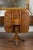 English 1870s Oak Tilt-Top Table with Turned Pedestal and Tripod Scrolling Feet For Sale - Image 9 of 9