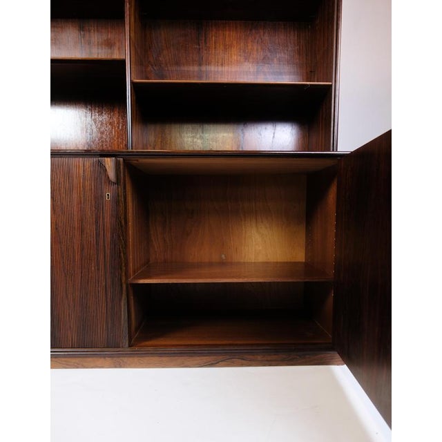 Bookcase in Rosewood by Frode Holm for Illums Bolighus, Copenhagen, 1960 For Sale - Image 9 of 15