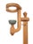 Bar Cabinet with Floor Lamp by Guillerme et Chambron, 1950s For Sale - Image 9 of 13