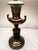 Late 20th Century Neoclassical Trophy Cup Urn Style Bronze & Black Lamp For Sale - Image 4 of 13