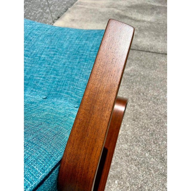 Cerulean Mid 20th Century Mid Century Modern Early Eero Saarinen Grasshopper Chair for Knoll For Sale - Image 8 of 10