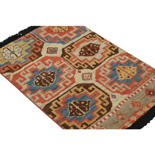 Inspired by antique tribal rugs of Turkish and Caucasian provenance, particularly in its love of medallions in the...