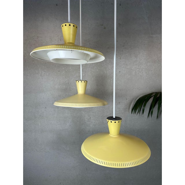 1950s Vintage NB93 Pendant Lamp by Louis Kalff for Philips, 1950s For Sale - Image 5 of 10