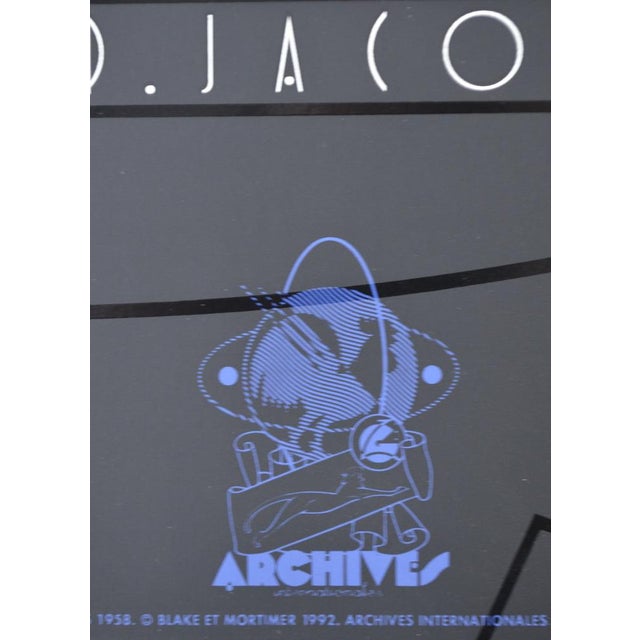 Edgar P. Jacobs, SOS Meteors, 1992, Serigraph For Sale - Image 7 of 15