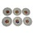 Vintage Porcelain Reticulated Fruit Plates - Schwarzenhammer Bavaria – Set of 6 For Sale