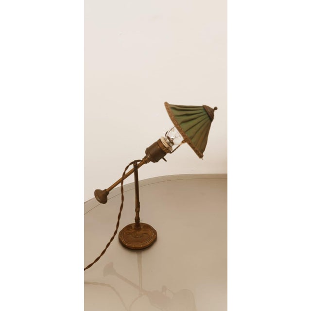 Antique Adjustable Table Lamp For Sale - Image 14 of 15