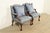 Kittinger Kittinger Chippendale Carved Mahogany Open Arm Library Chairs | Pair For Sale - Image 4 of 18