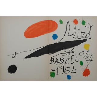 Joan Miro, Barcelona 1964, Lithograph For Sale