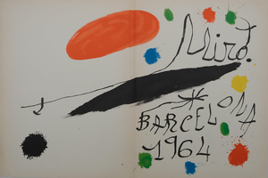Joan Miro, Barcelona 1964, Lithograph