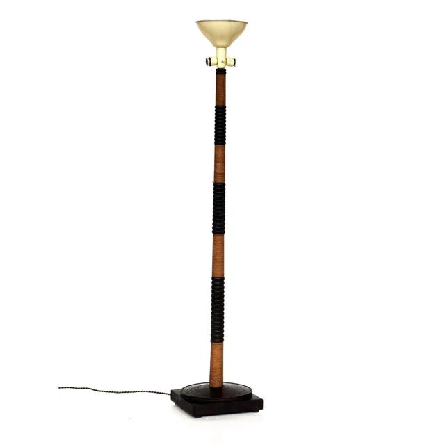 Metal Vintage Rationalist Floor Lamp, 1920s For Sale - Image 7 of 7