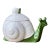 Vintage Fitz and Floyd Snail Lidded Bowl For Sale