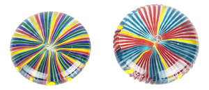 Murano Glass Paperweights, 1970s, Set of 2