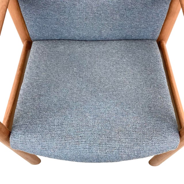 Late 20th Century Scandinavian Modern Teak Armchair For Sale - Image 16 of 16