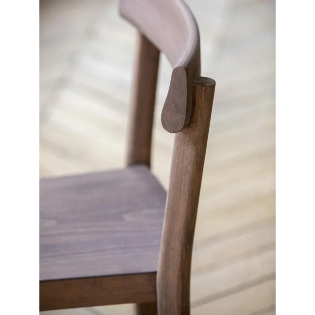Galta Walnut Chairs by Kann Design, Set of 8 For Sale - Image 4 of 7