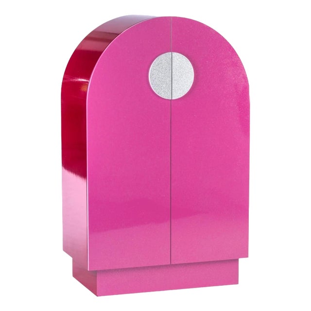Galactica Shuttle Cabinet in Powder-Coated Aluminum by Altreforme For Sale