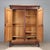 Italian Wardrobe in Walnut and Poplar For Sale - Image 4 of 12
