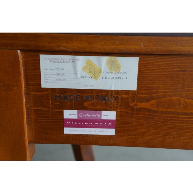 Brown Milling Road by Baker Furniture Country French Console Table For Sale - Image 8 of 9