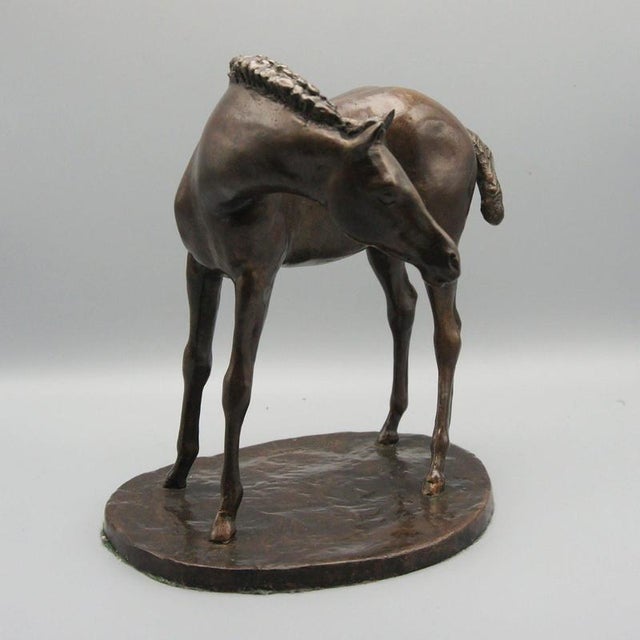John Rattenbury Skeaping, Turning Foal, 1970, Bronze For Sale - Image 8 of 9