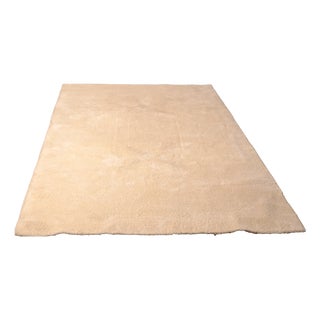 Stubb Rug in Beige Wool and Linen by Gunilla Lagerhem Ullberg for Kasthall, 2010s For Sale