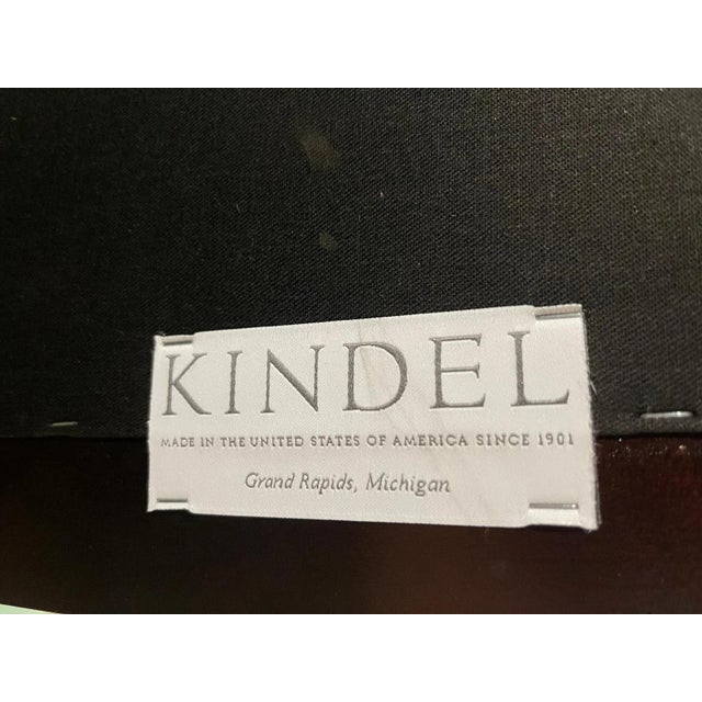 Ebony and Gilt Armchair by Kindel Furniture For Sale - Image 6 of 8