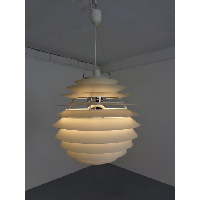 PH Louvre Pendant Lamp by Poul Henningsen for Louis Poulsen, Denmark, 1950s For Sale - Image 6 of 18
