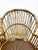 Vintage Rattan Bamboo Fan Back Chairs- A Pair For Sale - Image 4 of 12