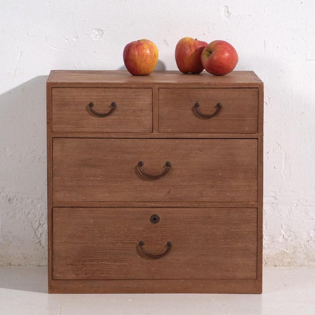 Small Japanese Chest of Drawers For Sale - Image 6 of 12