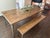 Arhaus Arhaus Reclaimed Oak Table and Bench With Industrial Legs For Sale - Image 4 of 10
