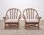 Contemporary Pair of McGuire Organic Modern Rattan Lounge Chairs + Ottoman For Sale - Image 3 of 18