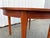 Large Scandinavian Round Dining Table in Teak, 1960s For Sale - Image 3 of 8