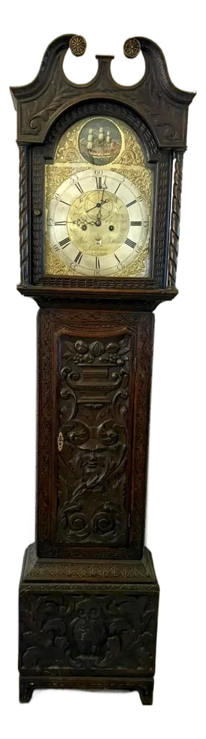 18th Century Oak Longcase Clock, 1780s