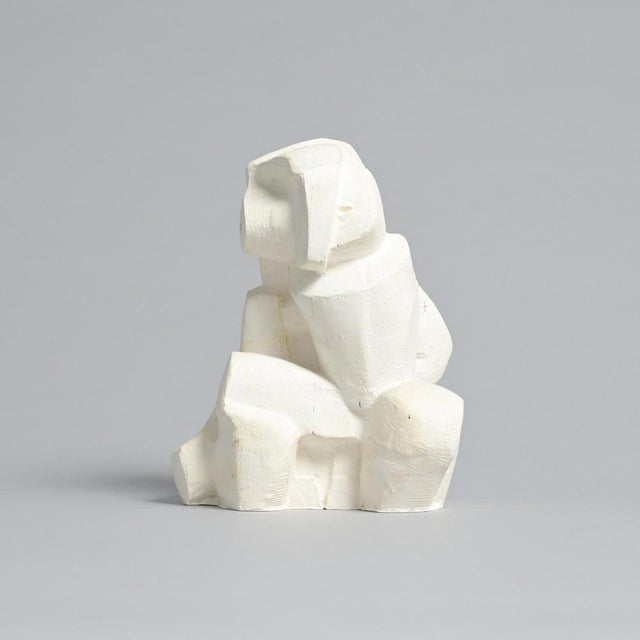Abstract Plaster Sculpture by Jan Keustermans For Sale - Image 12 of 18