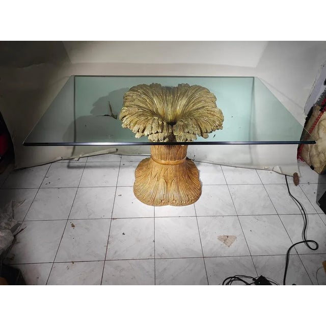 French Dining Table with Harvest Allegory, 1950s For Sale - Image 6 of 12